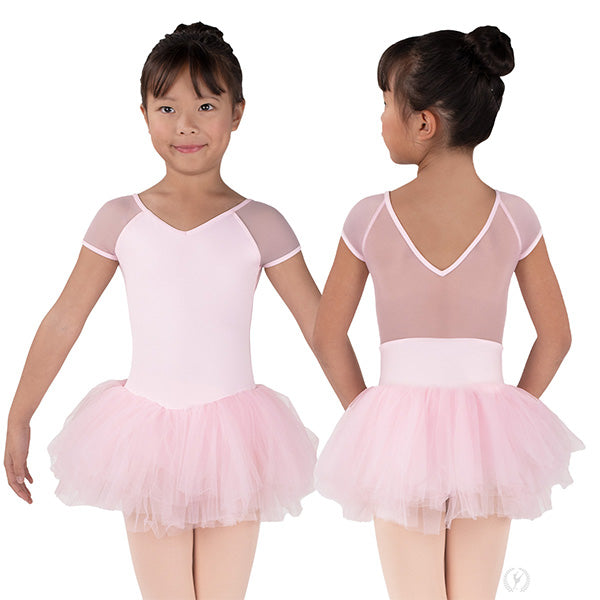 Cap Sleeve Tutu Leotard - Child
