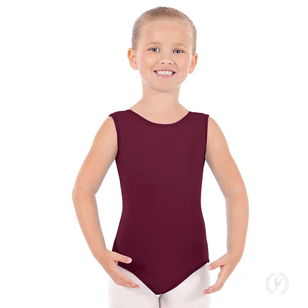 Child's Uniform Leotard - Cotton Lycra Tank Strap