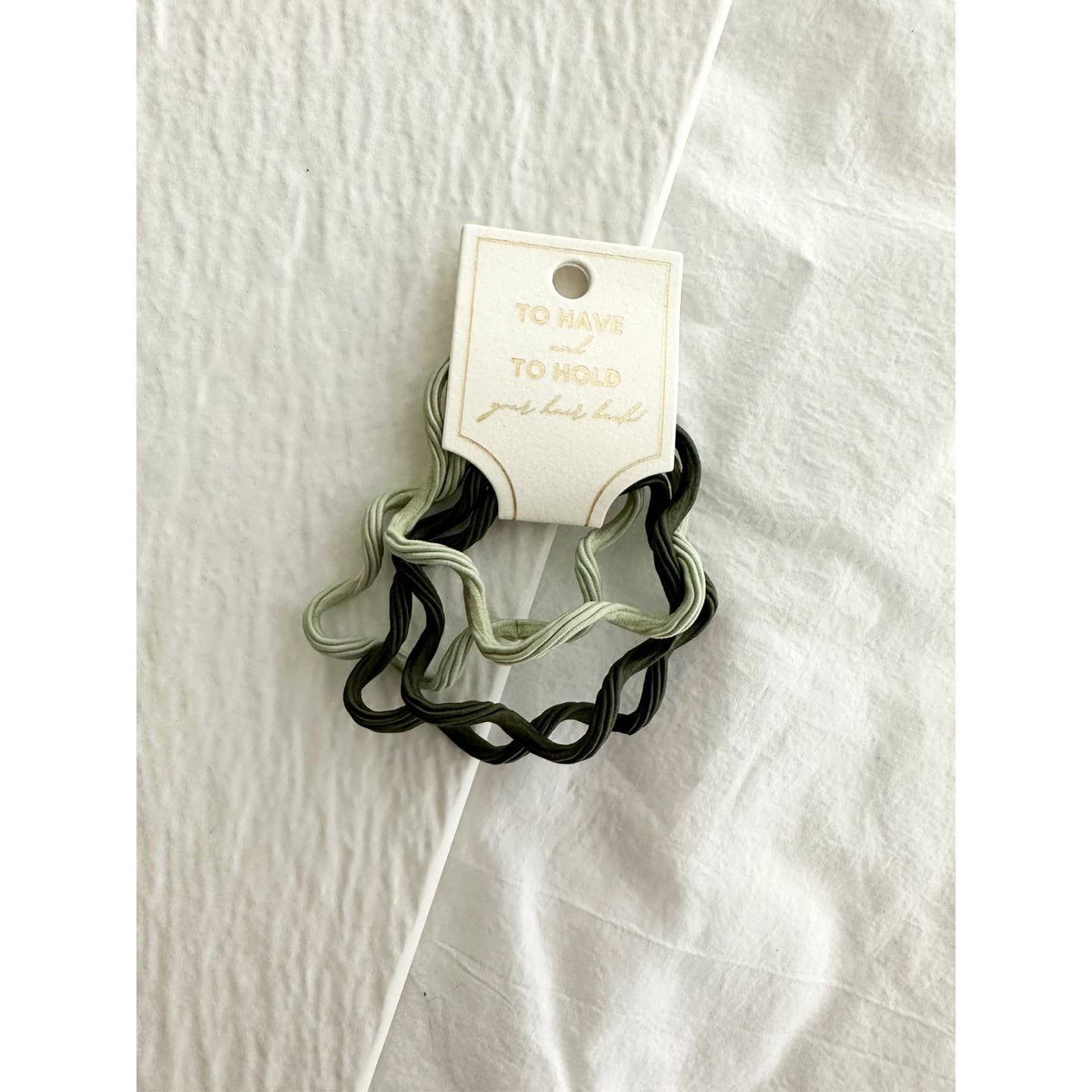 Thin Wavy Hair Ties