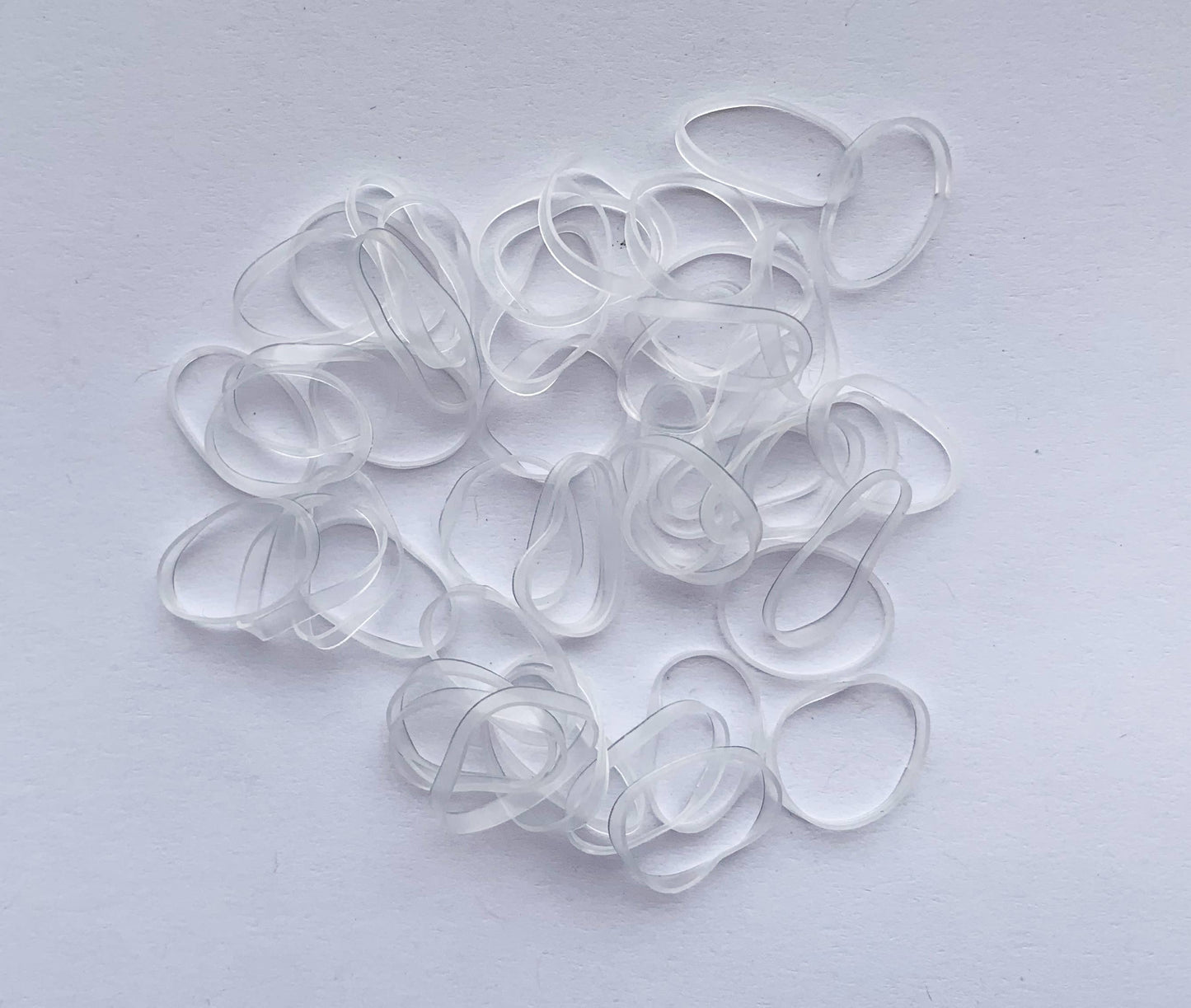 Sta-Rite Ginnie Lou - Clear Hair Elastics - 100 ct