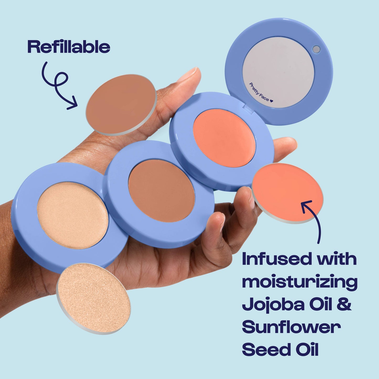 Alleyoop Blush/ Bronzer/ Highlighter Compact (Sun Kissed)