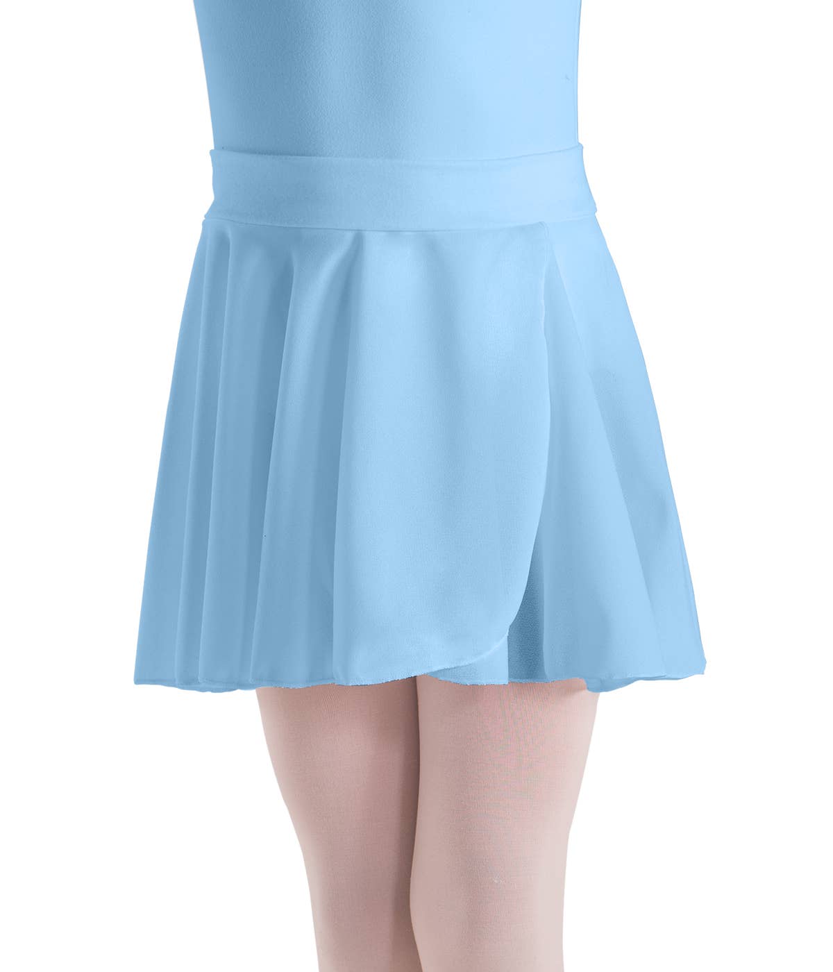 Motionwear - Crepe Pull-On Wrap Skirt