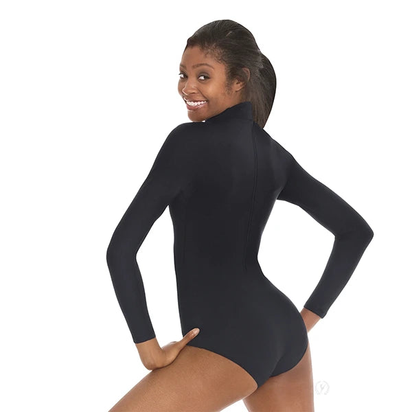 Eurotard Mock-Neck Leotard (Blackout)