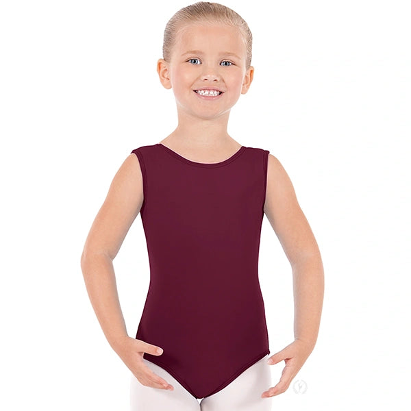 Child's Uniform Leotard - Microfiber Tank Sleeve