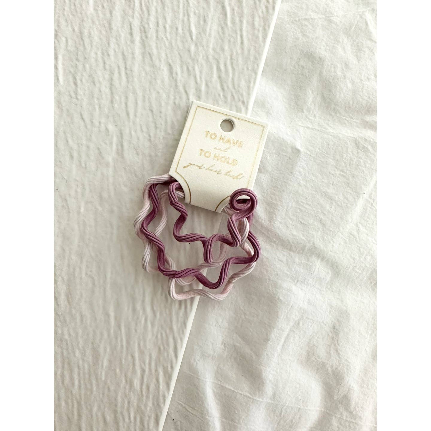 Thin Wavy Hair Ties