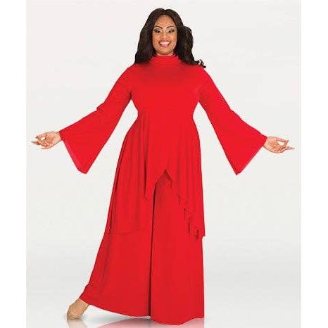 Extra Wide Palazzo Pants DEEP PURPLE / S