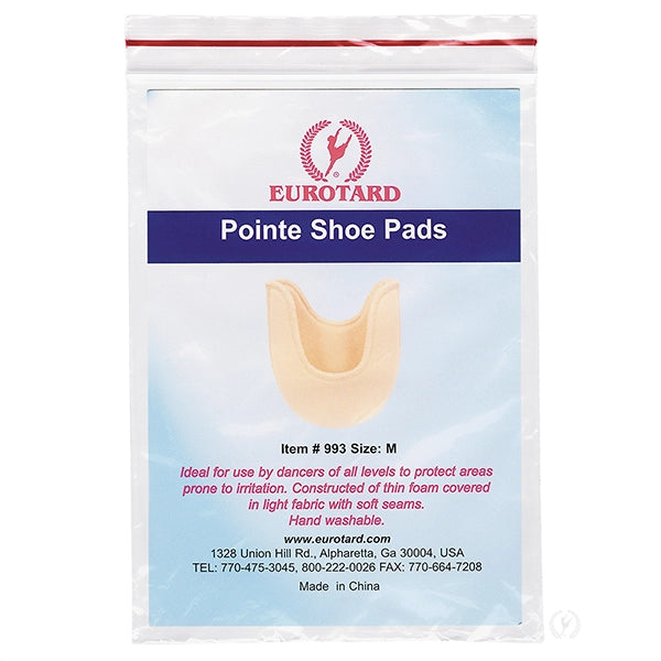 Eurotard Foam Pointe Shoe Pads