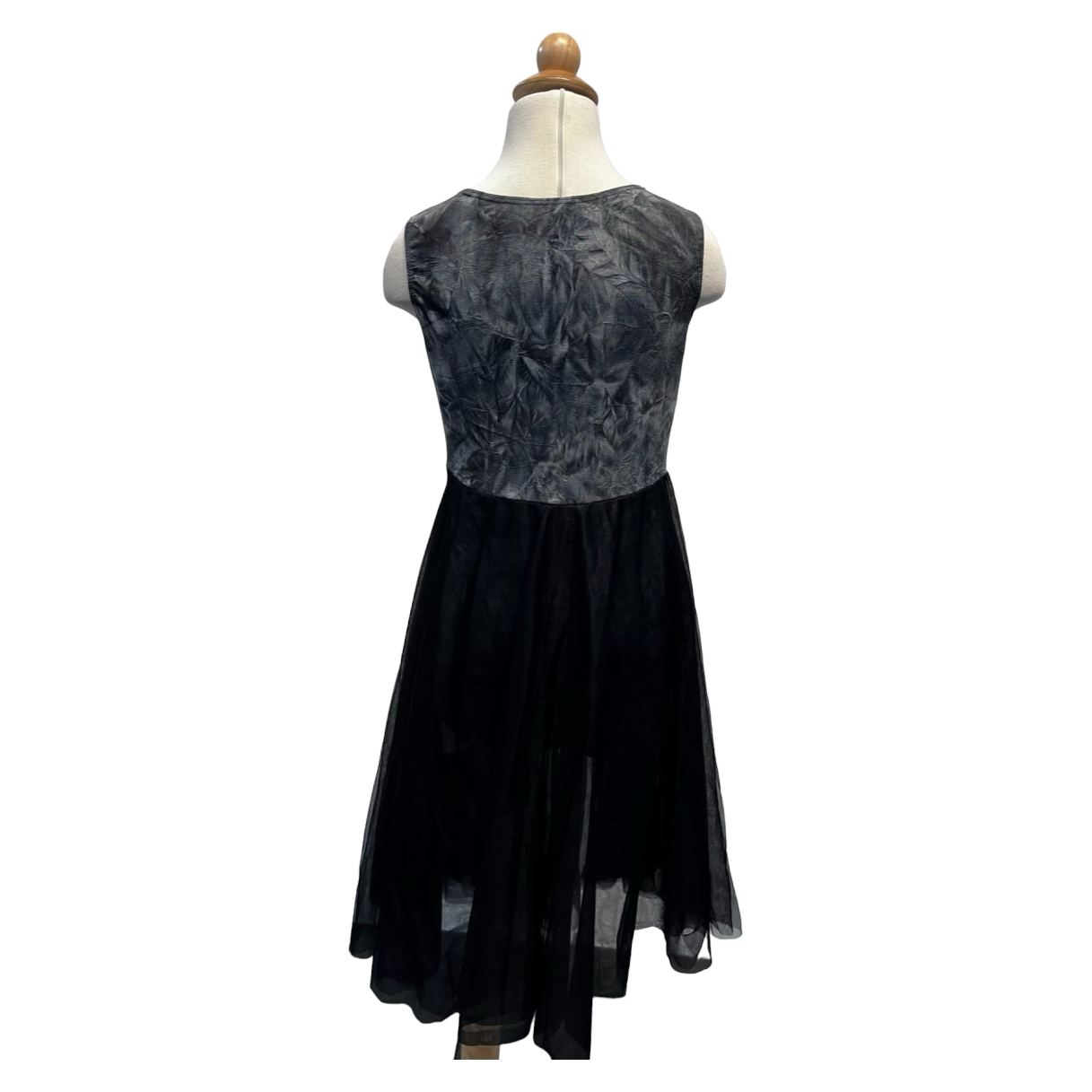 Lyrical Black and Grey Dress