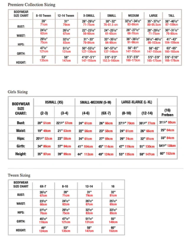 Body Wrappers - Mesh Skirt - Girls