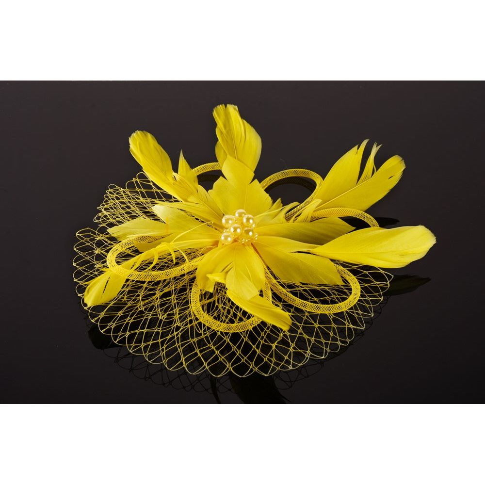Feather Hair Corsage