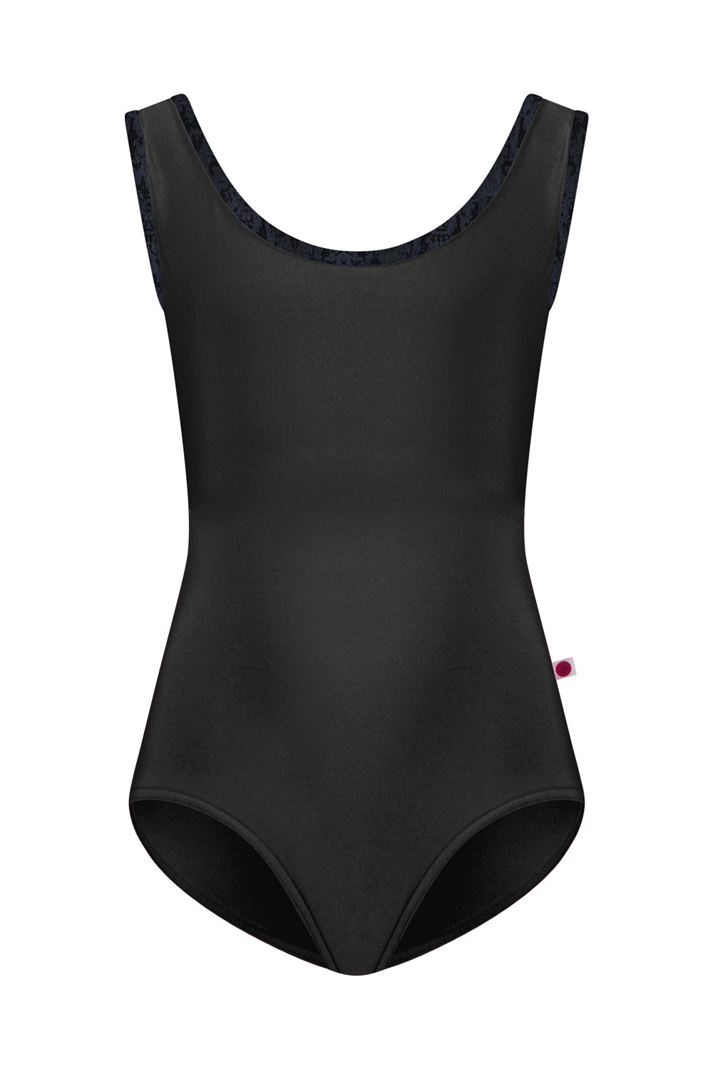 Yumiko Anna in Black with Velvet Trim