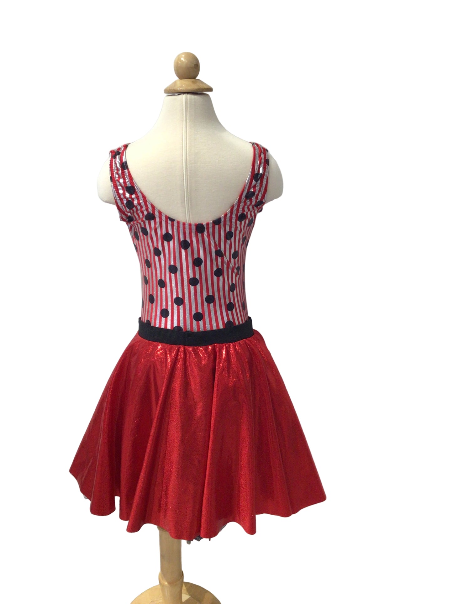Red Black Polka Dot Circus