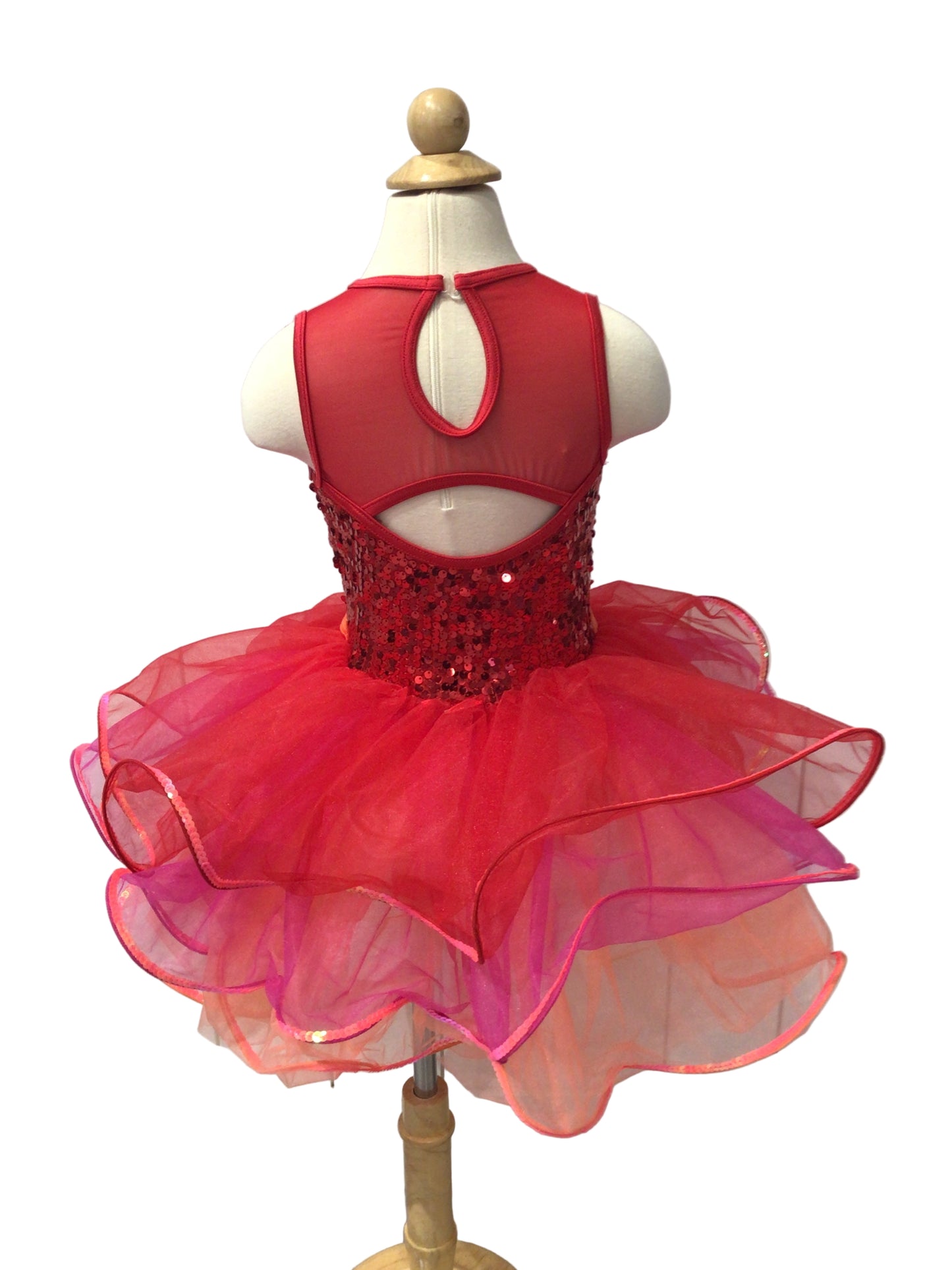 Red and Pink Sparkle Tutu