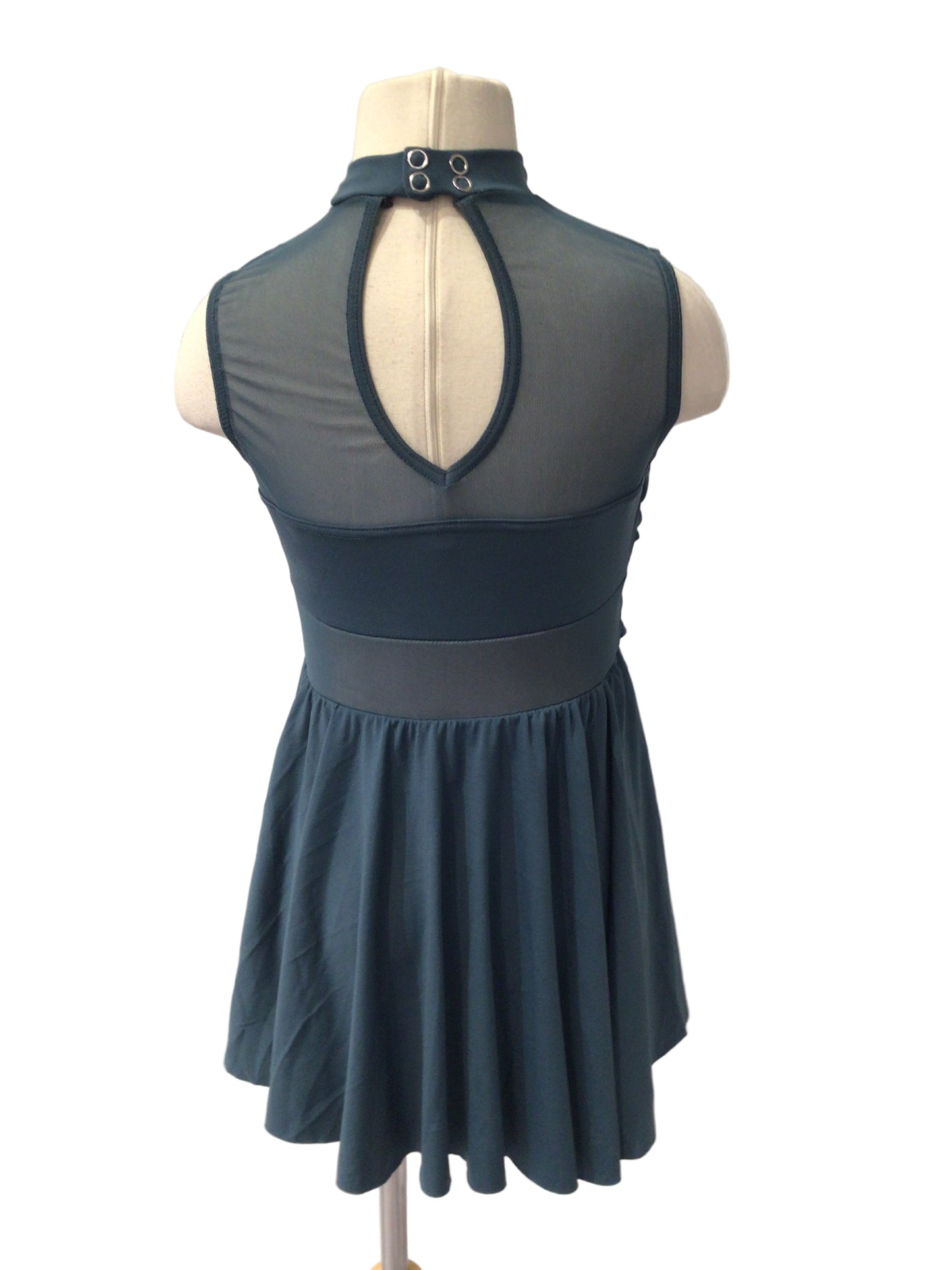 Dark Teal Short Dress