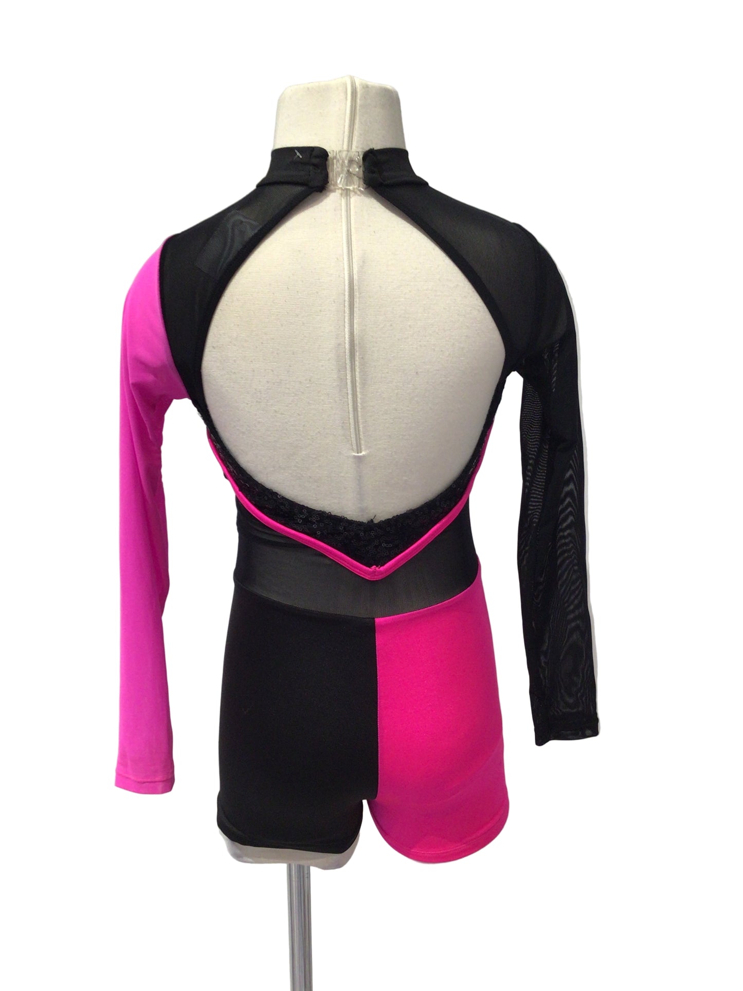 Pink and Black Cheer Costume