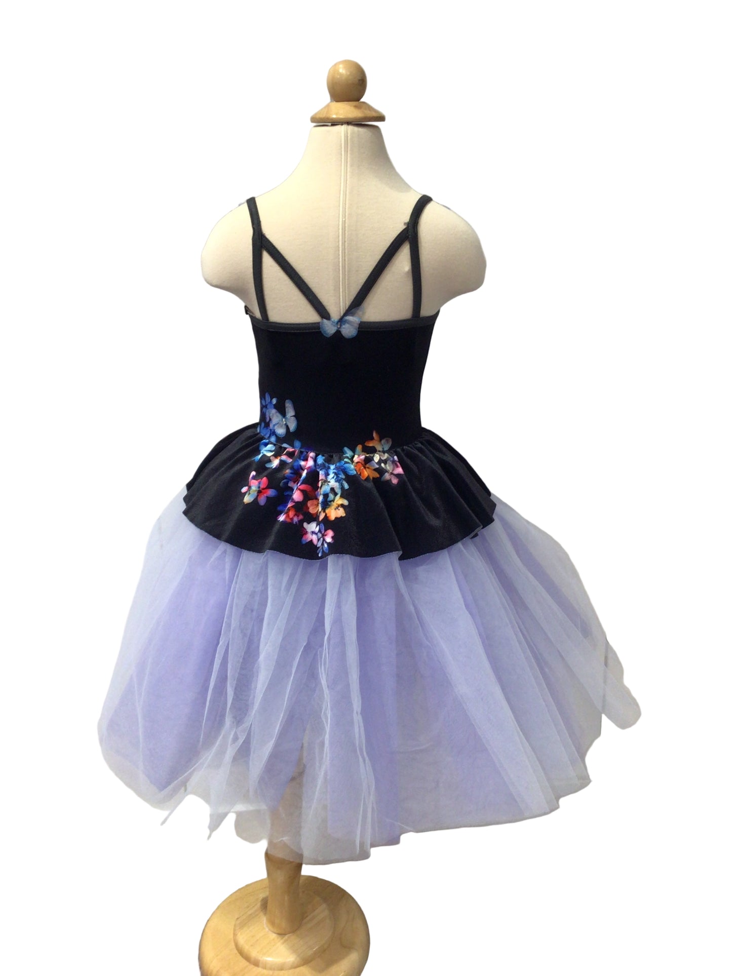 Blue Butterfly Romantic Tutu