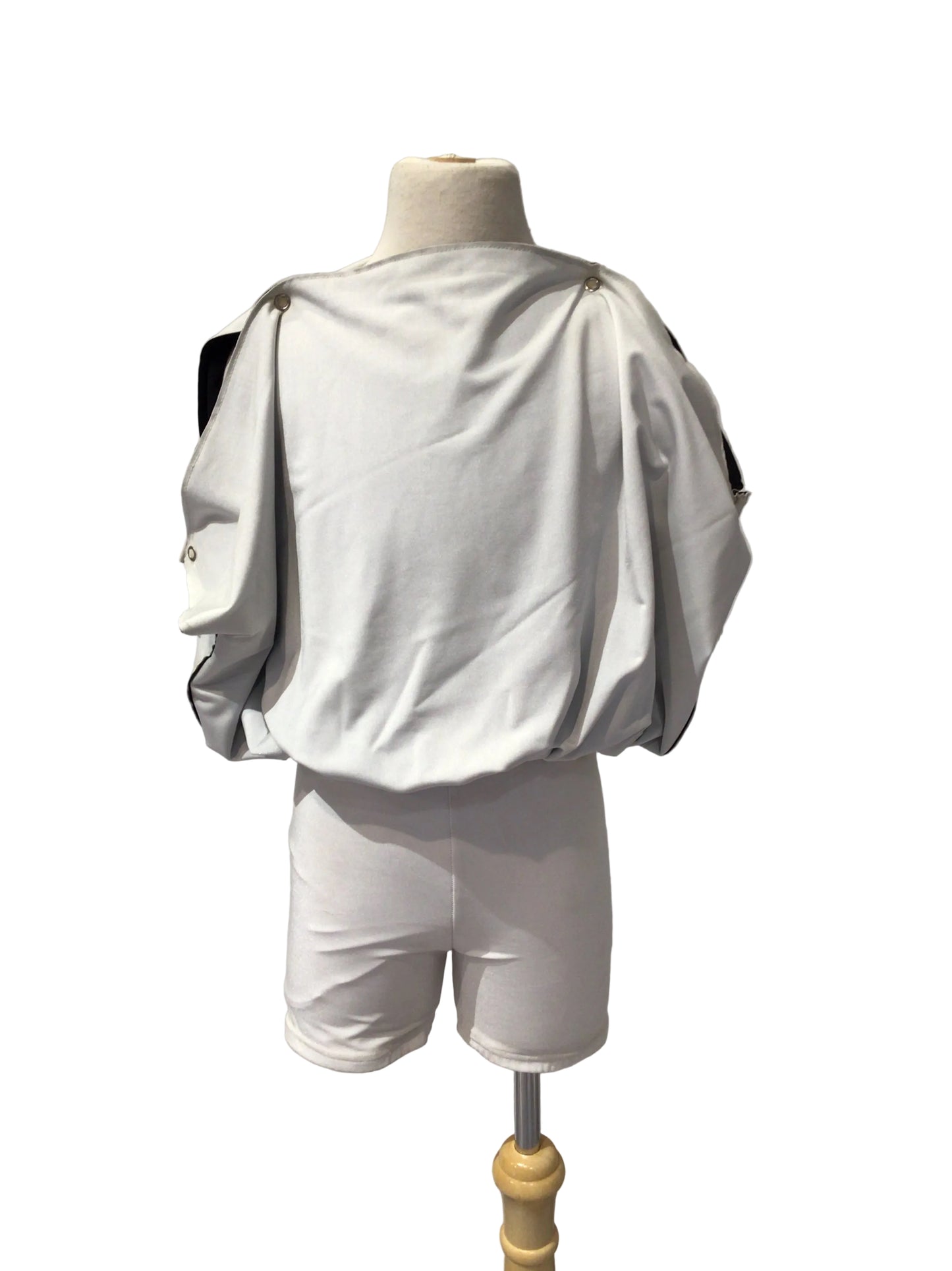 Black Dress/ White Rhomper