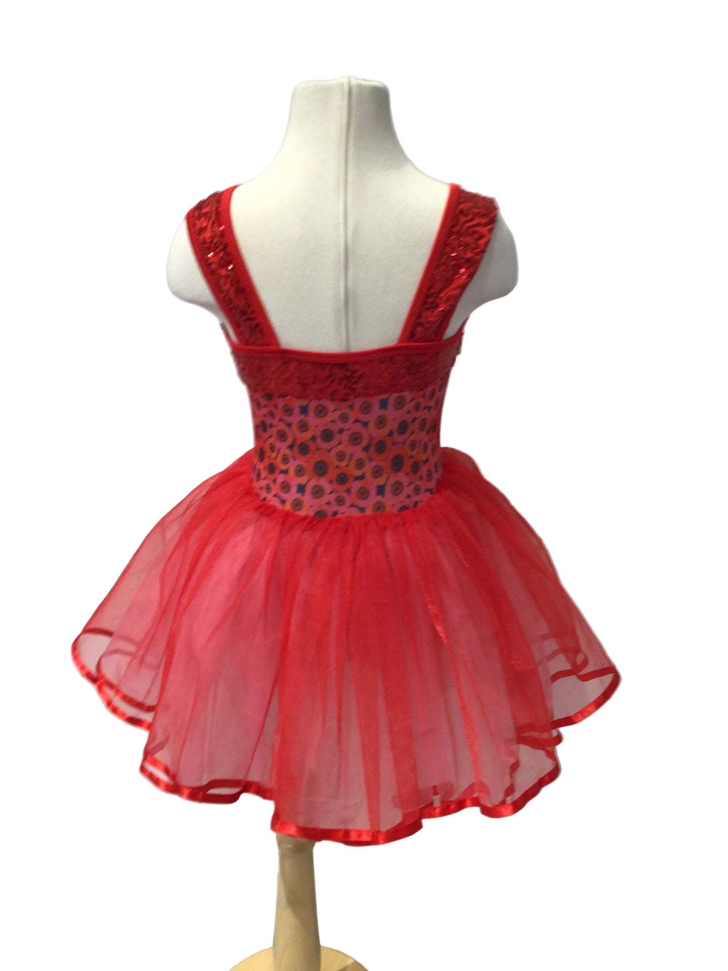 Red Poppy Tutu