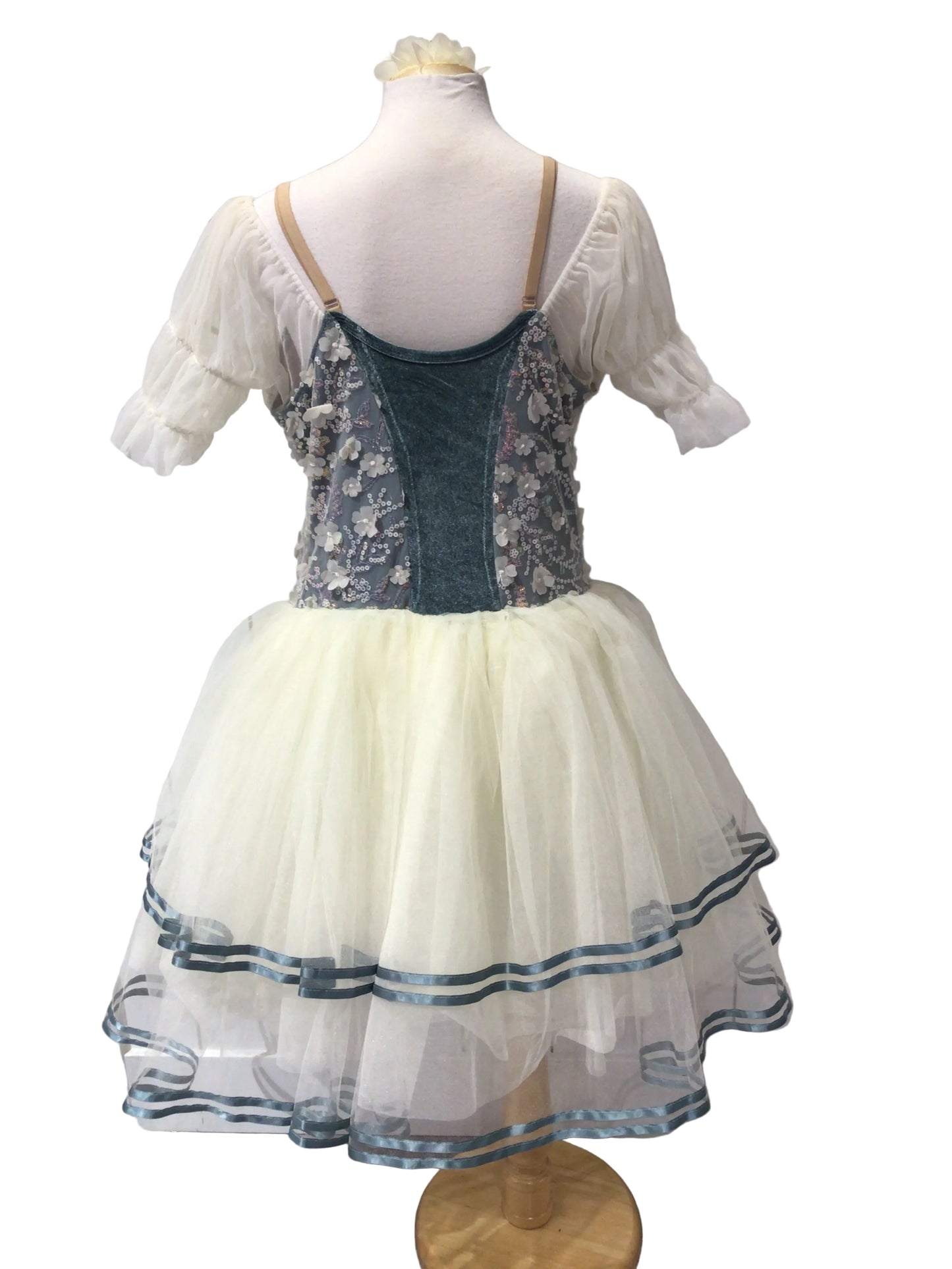 Light Blue Peasant Tutu