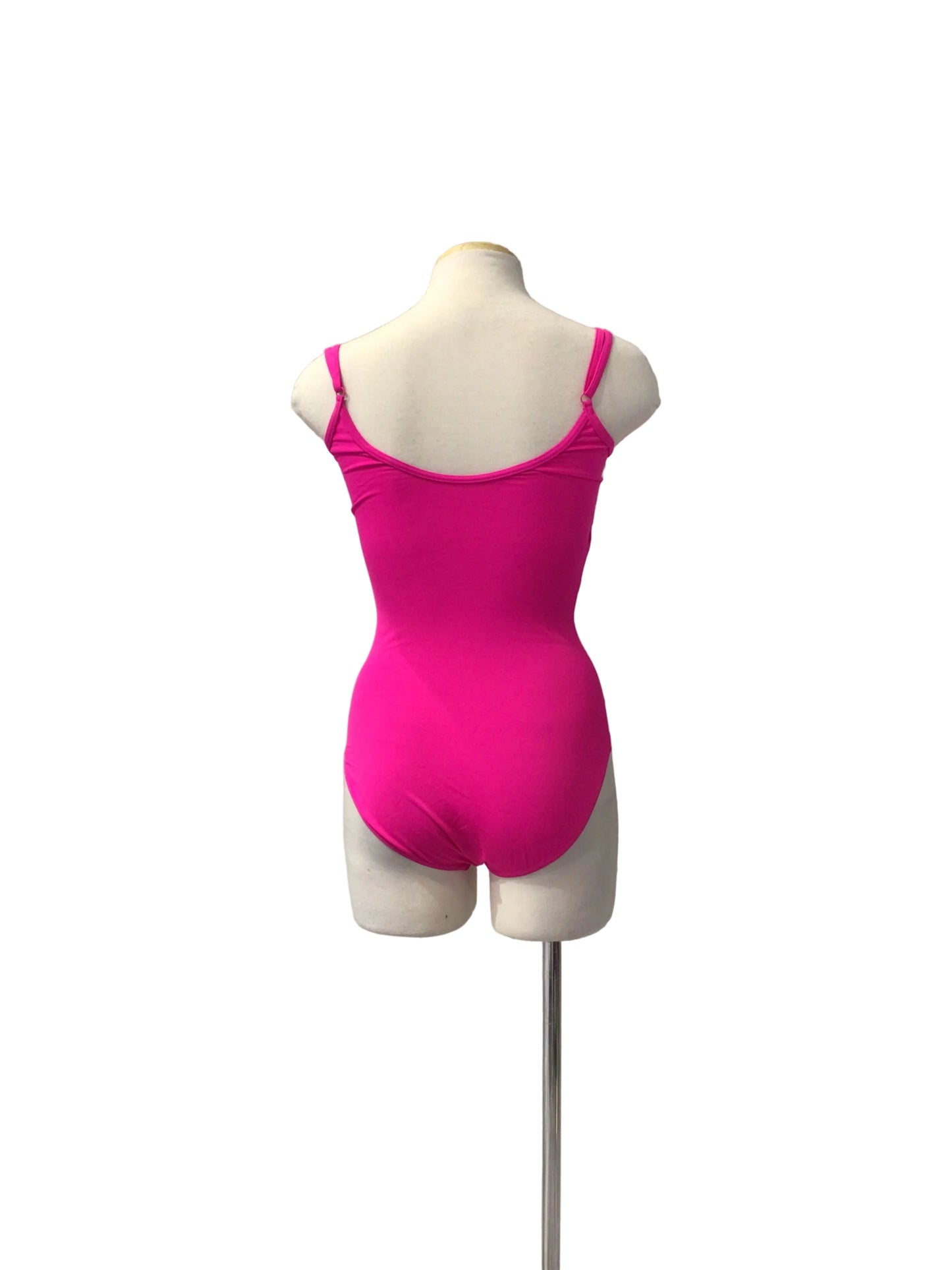 Hot Pink Spaghetti Strap Bodysuit