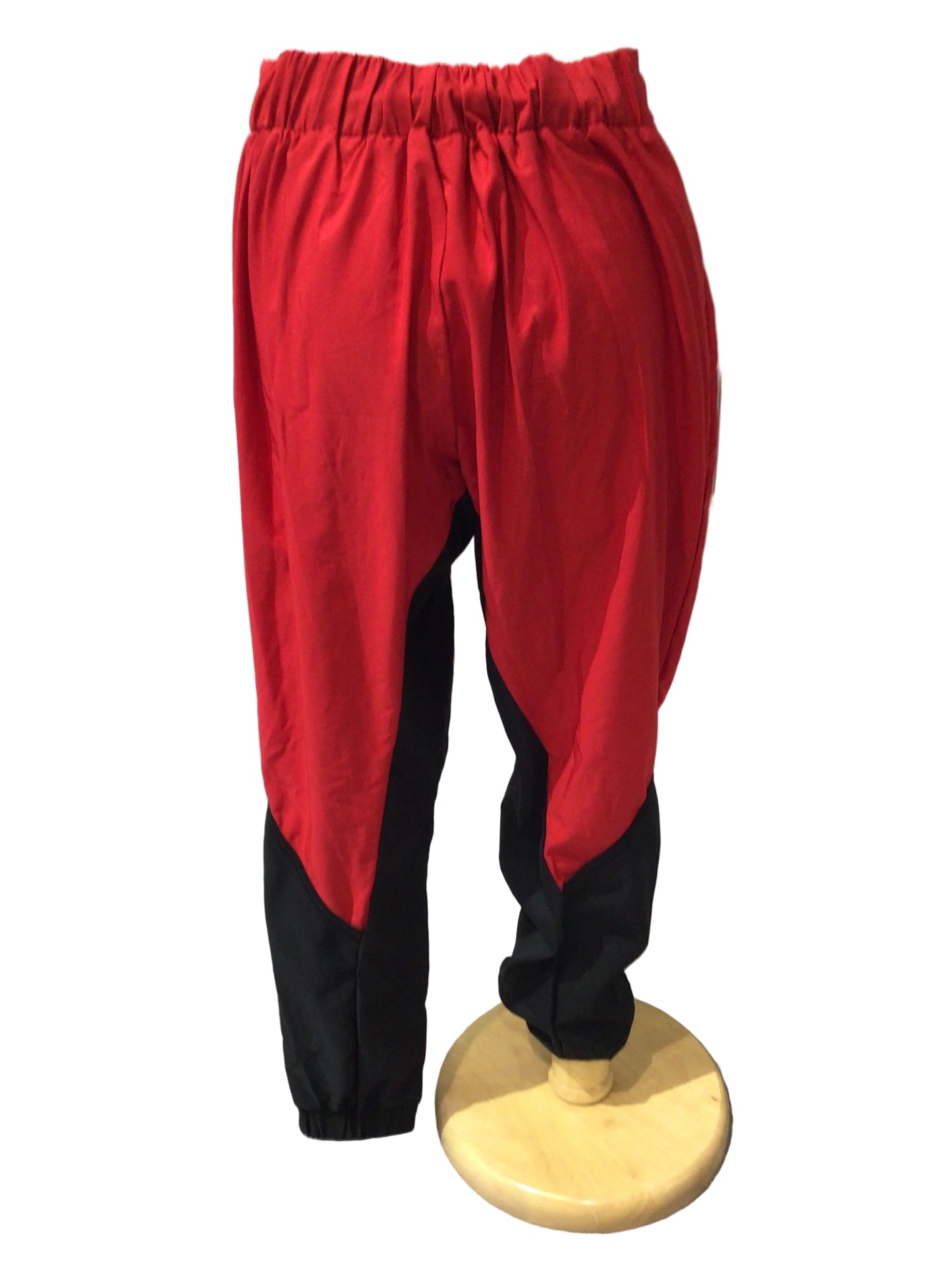 Red and Black Track Pants