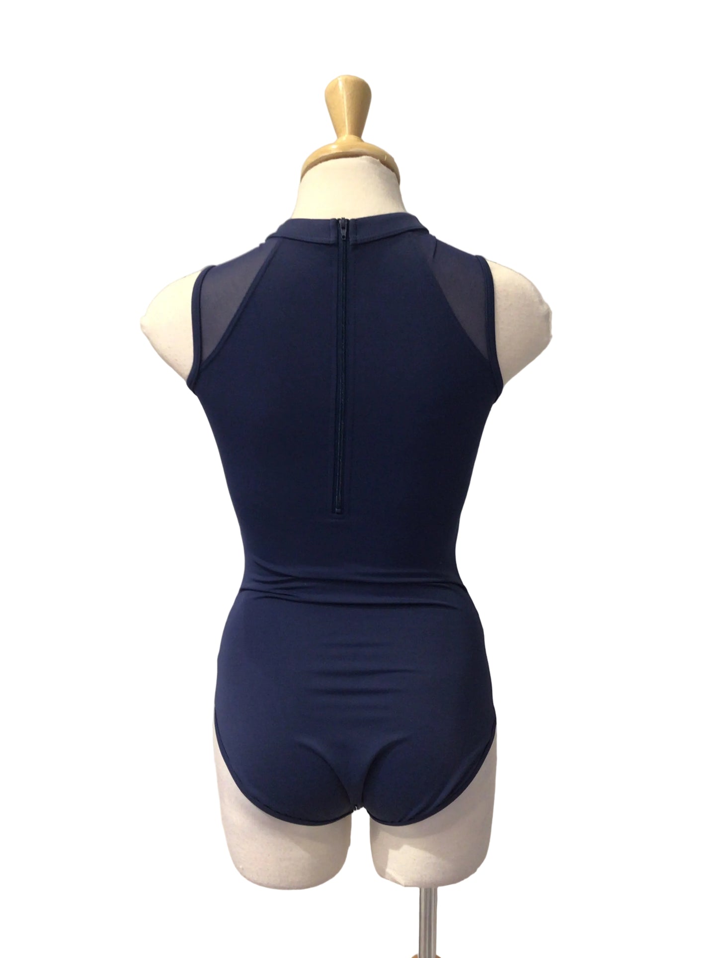 Navy High Neck Bodysuit