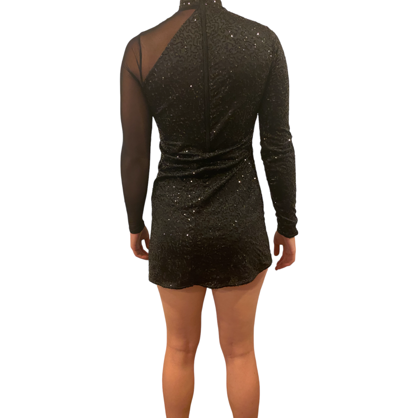 Black Sparkle Jazz Dress