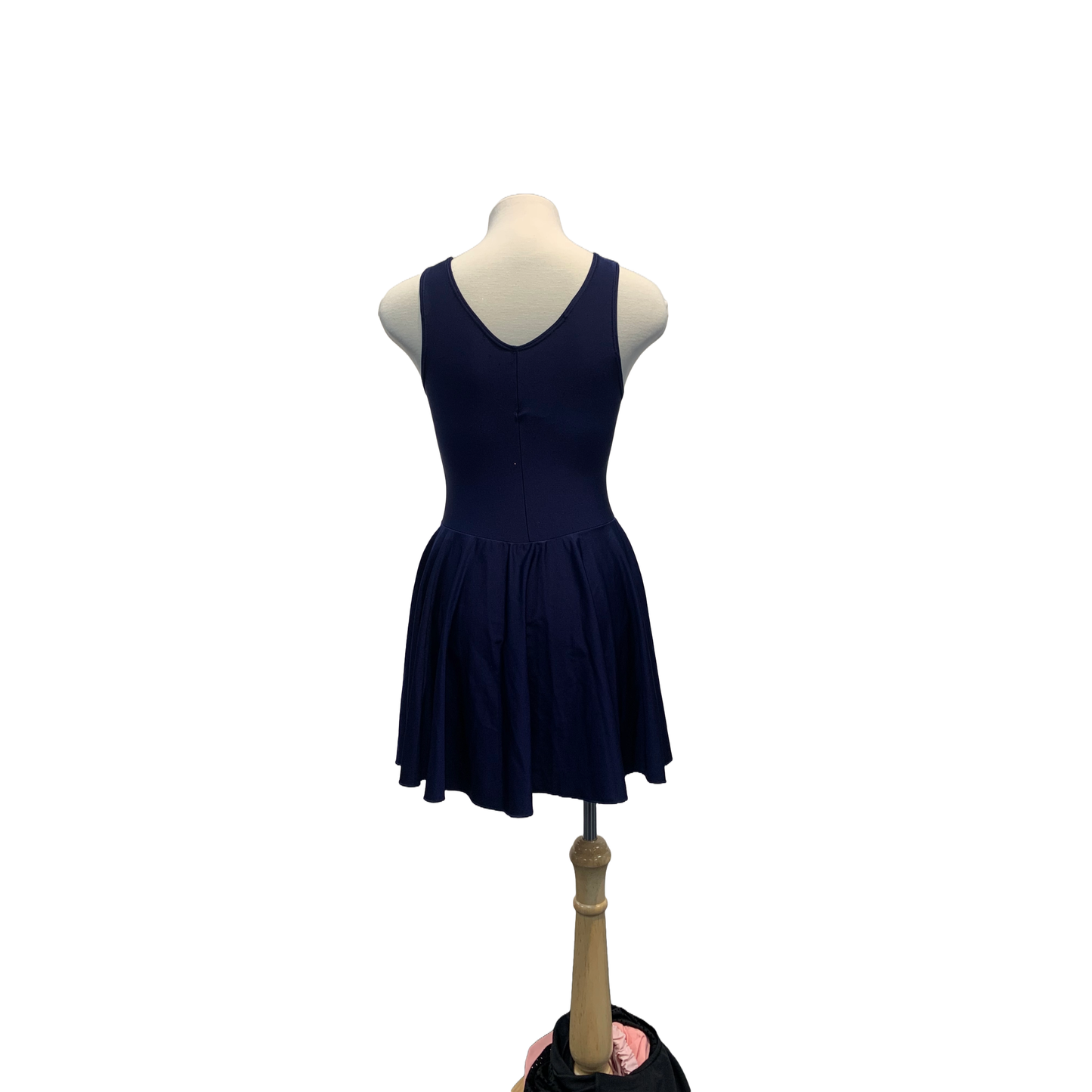 Navy Blue A-line Dress