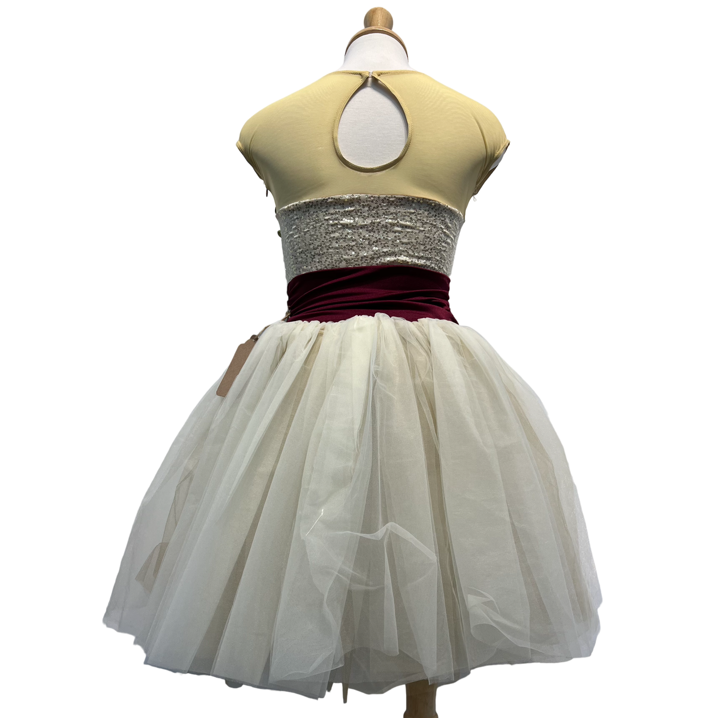 Romantic Tutu with Silver Sequinned Bodice