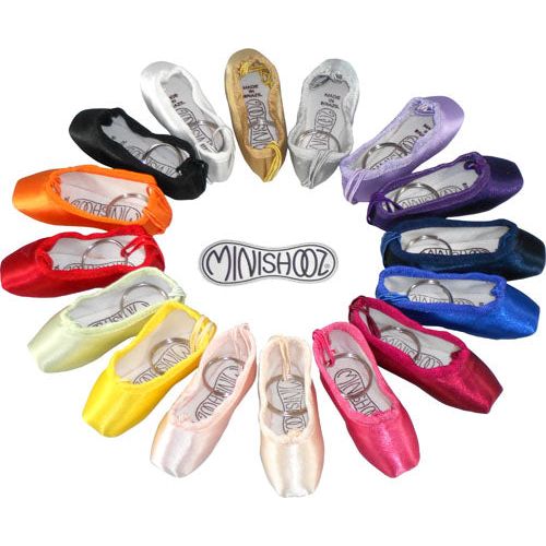 Mini Pointe Shoe Key Ring