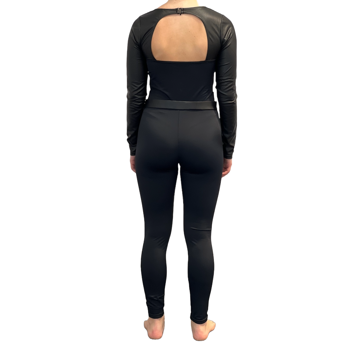 Black Acro Leotard Costume