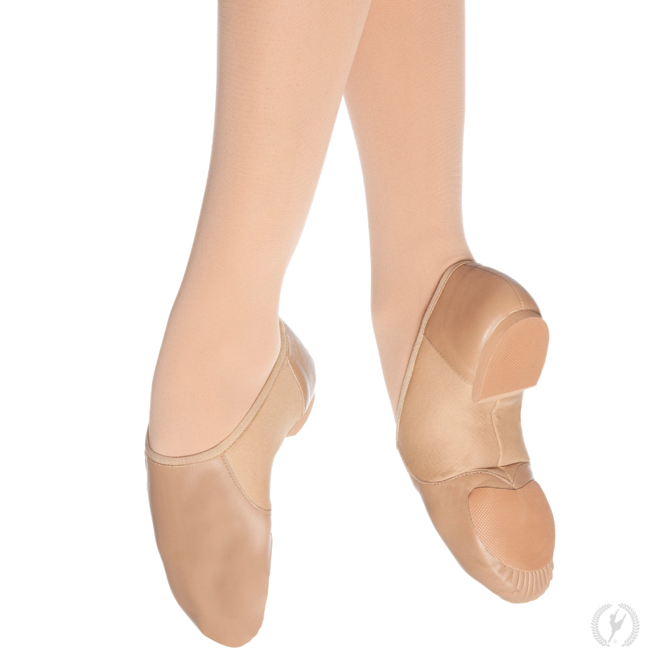 Eurotard Leather Slip-on Jazz Shoe - Child