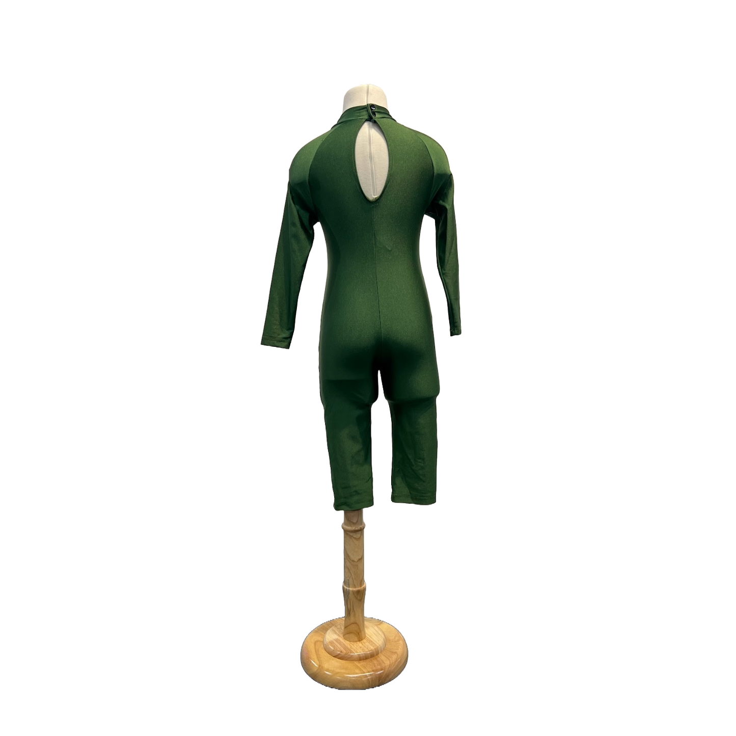 Green long sleeve unitard