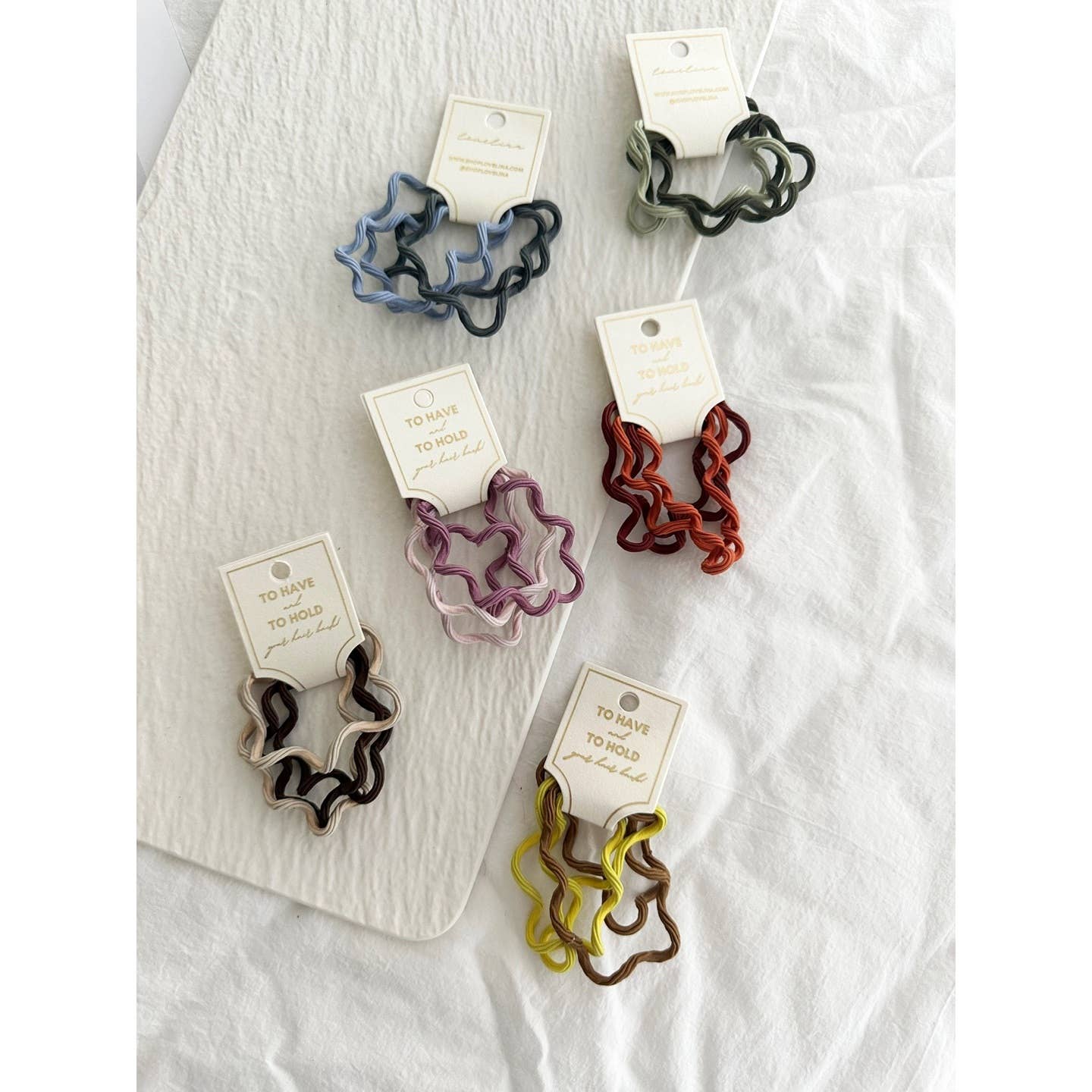 Thin Wavy Hair Ties