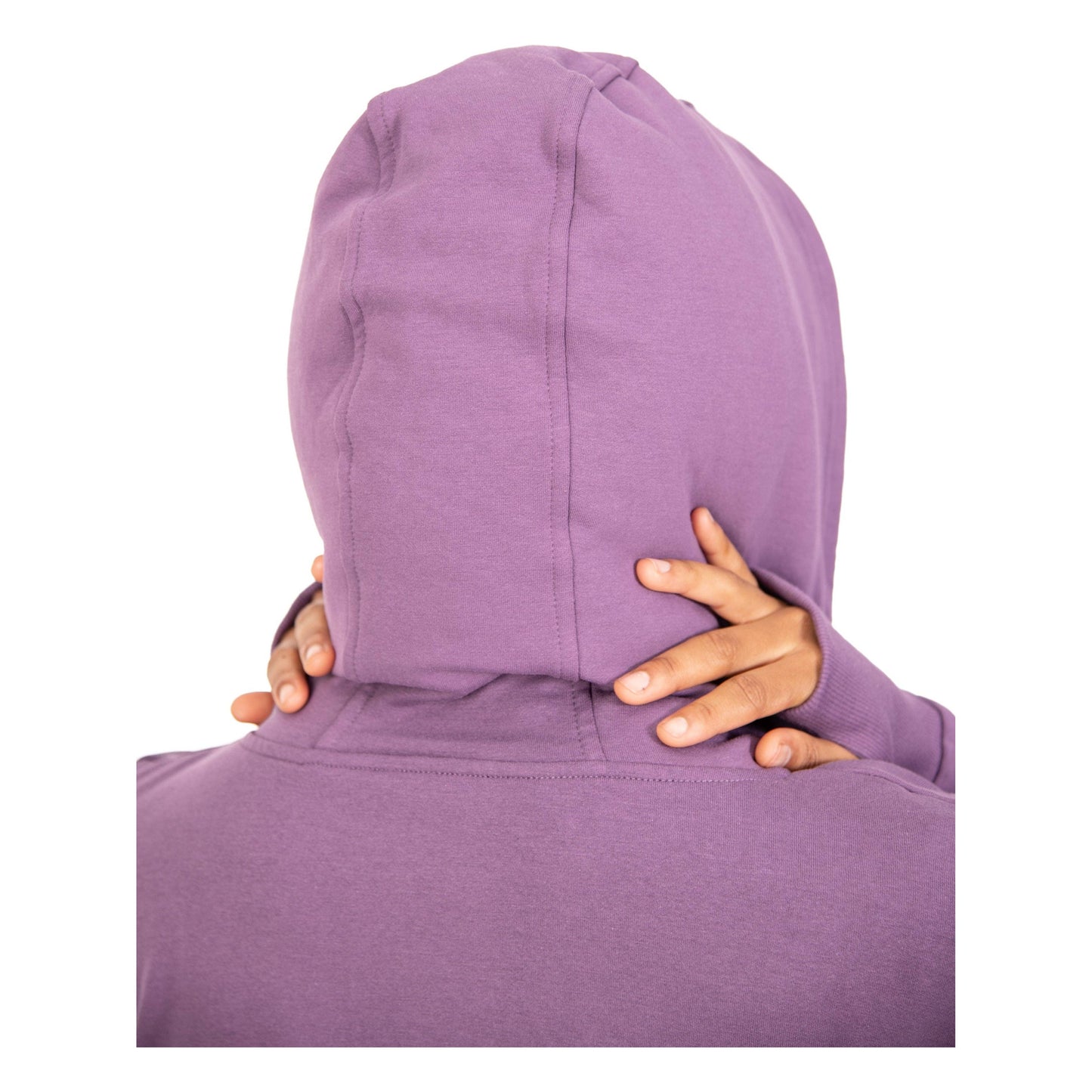 Body Wrappers Drop Shoulder Zip Hoodie