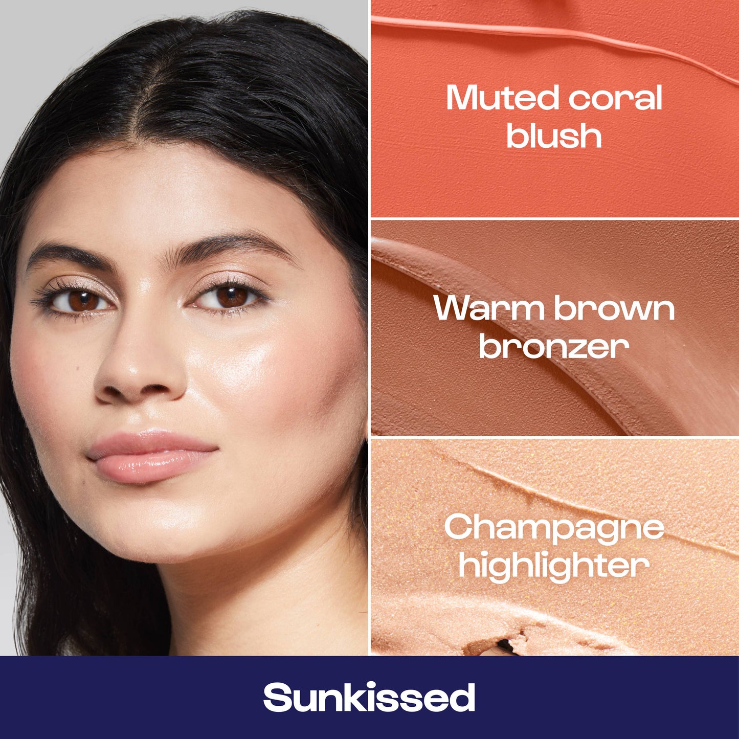 Alleyoop Blush/ Bronzer/ Highlighter Compact (Sun Kissed)