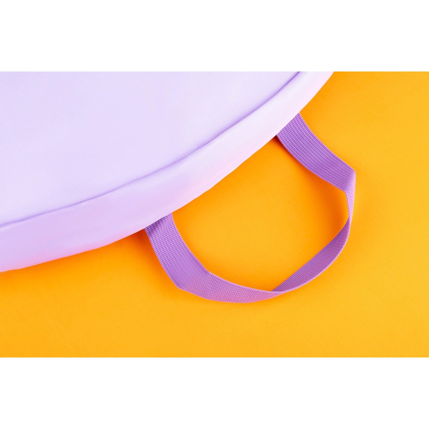 Handle of Small Lavender coloured Pancake Tutu Bag, 30"