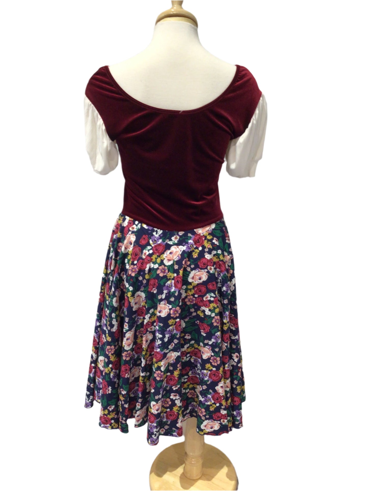 Burgundy Ballet Dress
