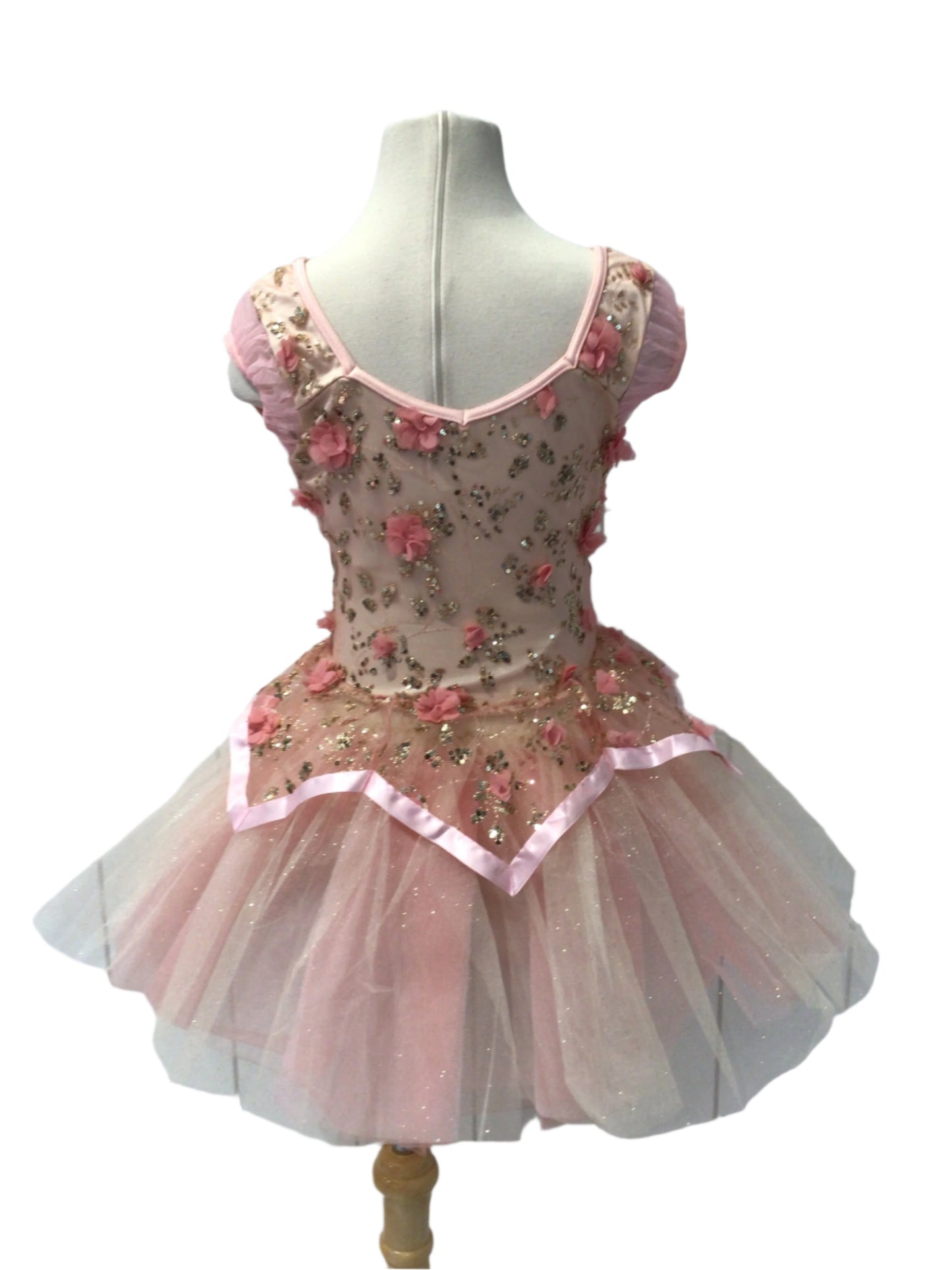 Pink Flower Romantic Tutu