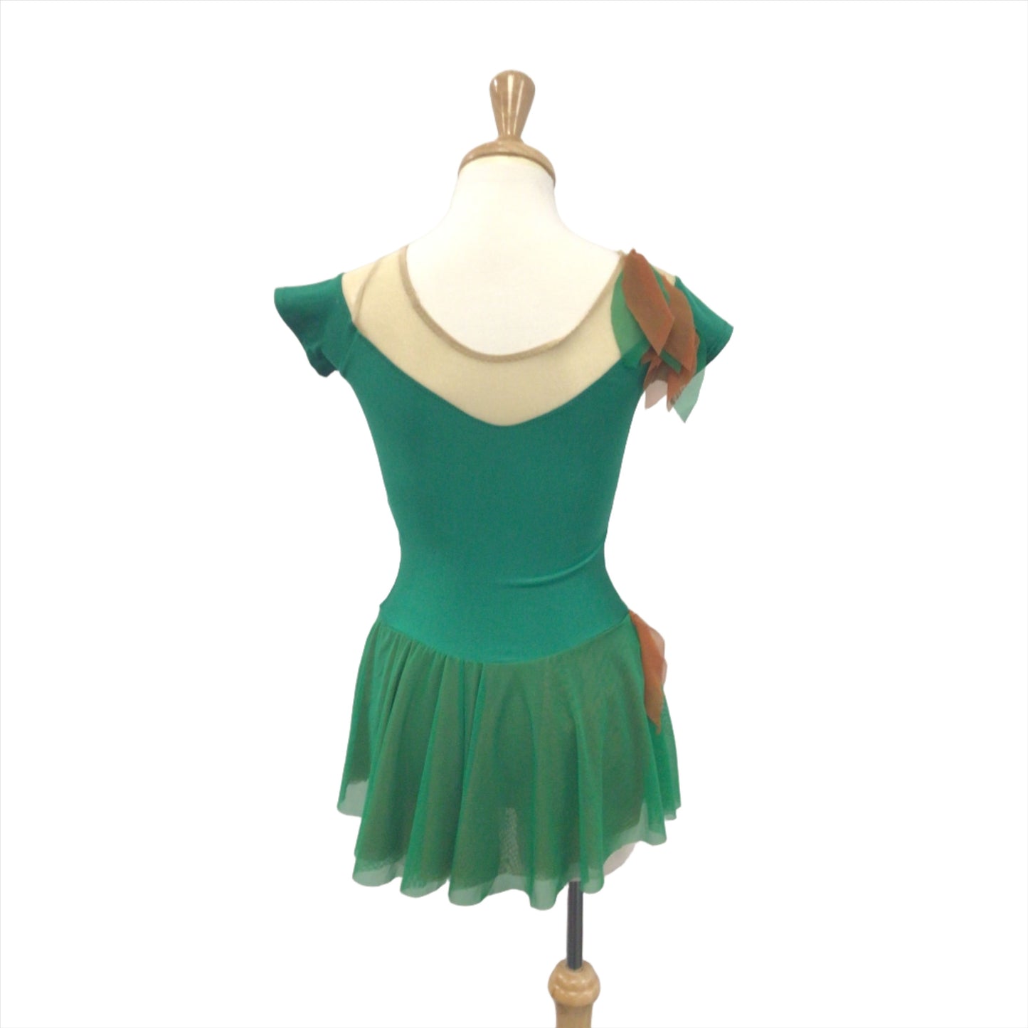 Green Forest Fairy Ballet Dress