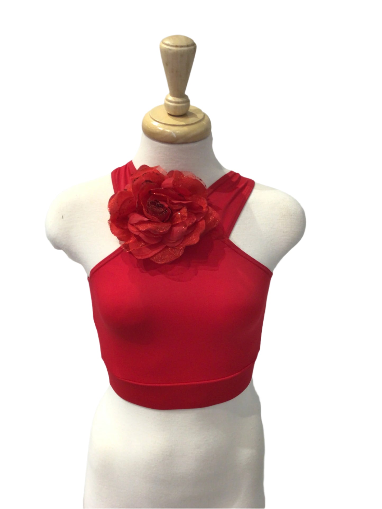 Red Crop Top