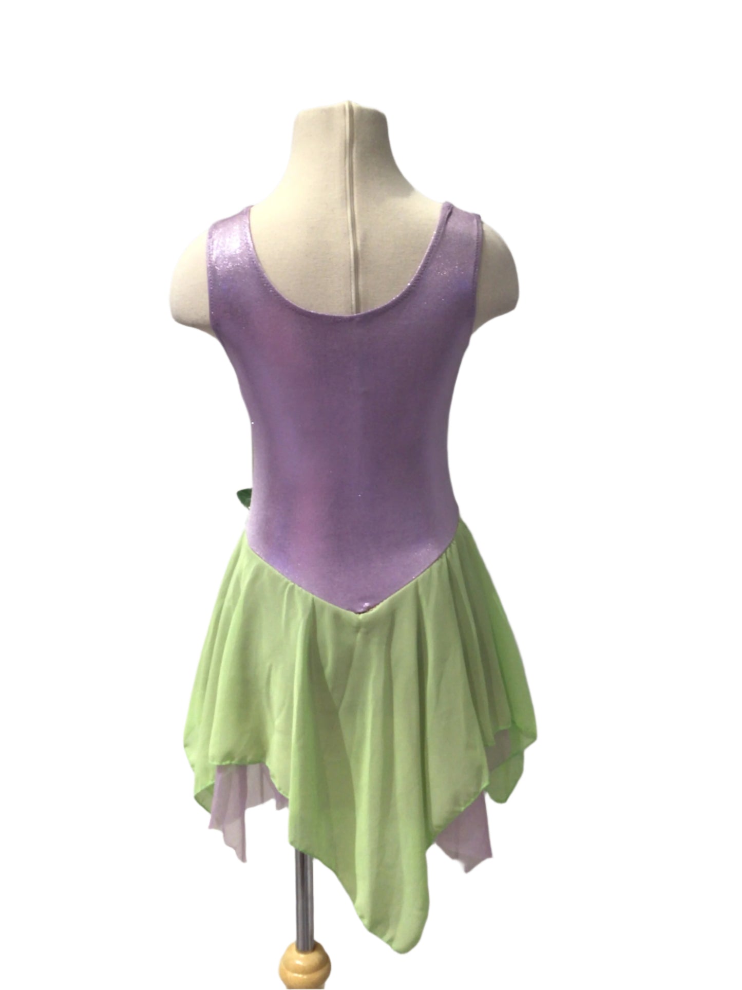 Lilac and Green Ballet Dress