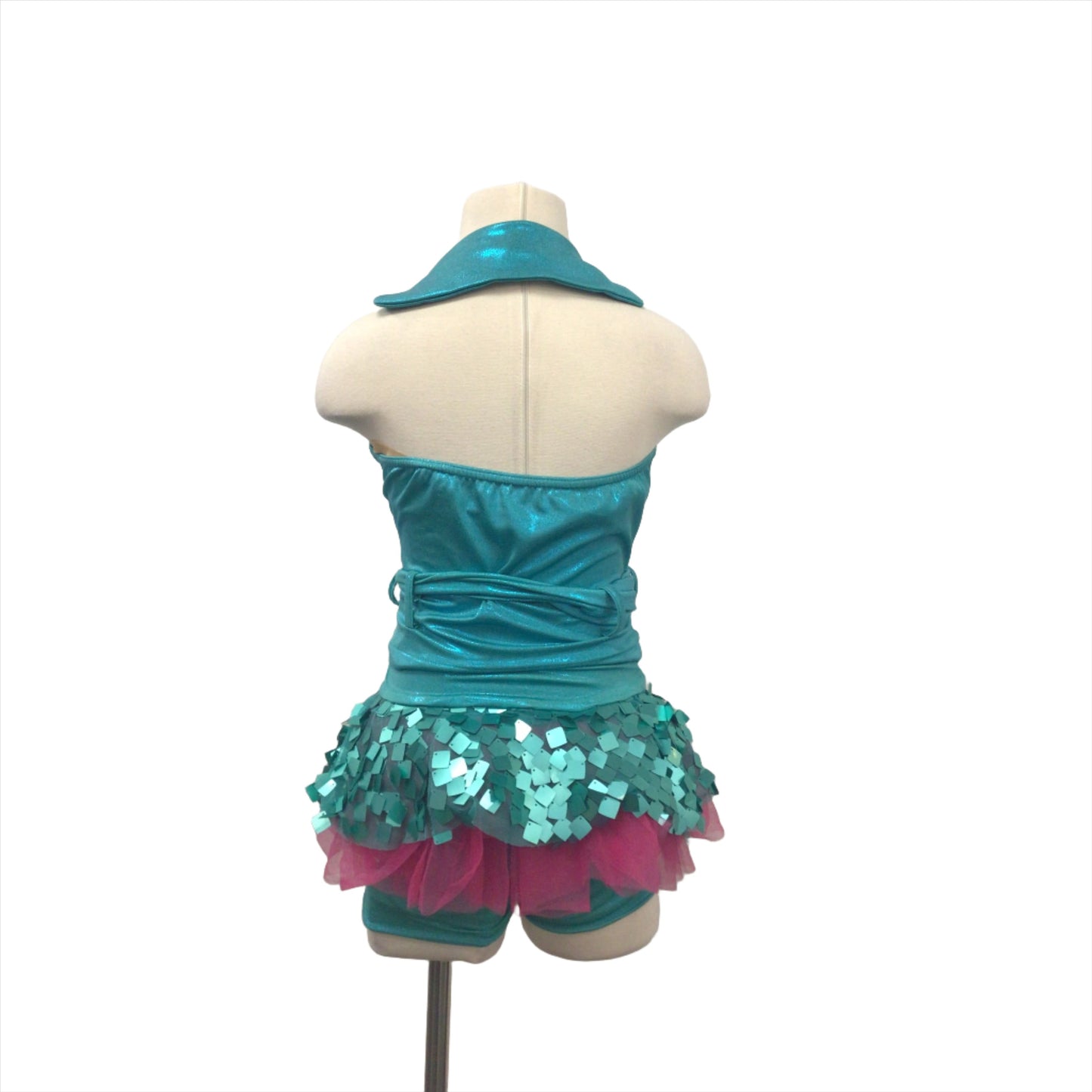 Three piece Pink and Teal Jazz