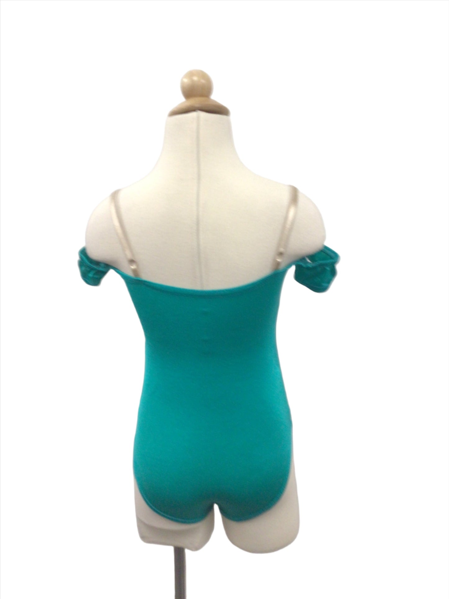 Green Lycra Child Bodysuit