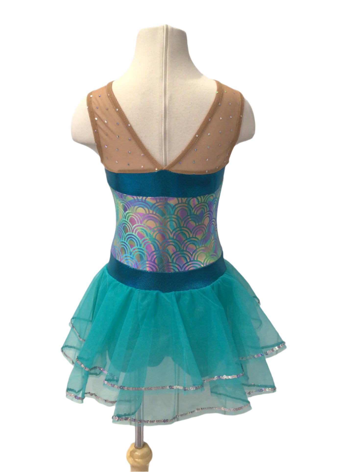 Teal Mermaid Tutu
