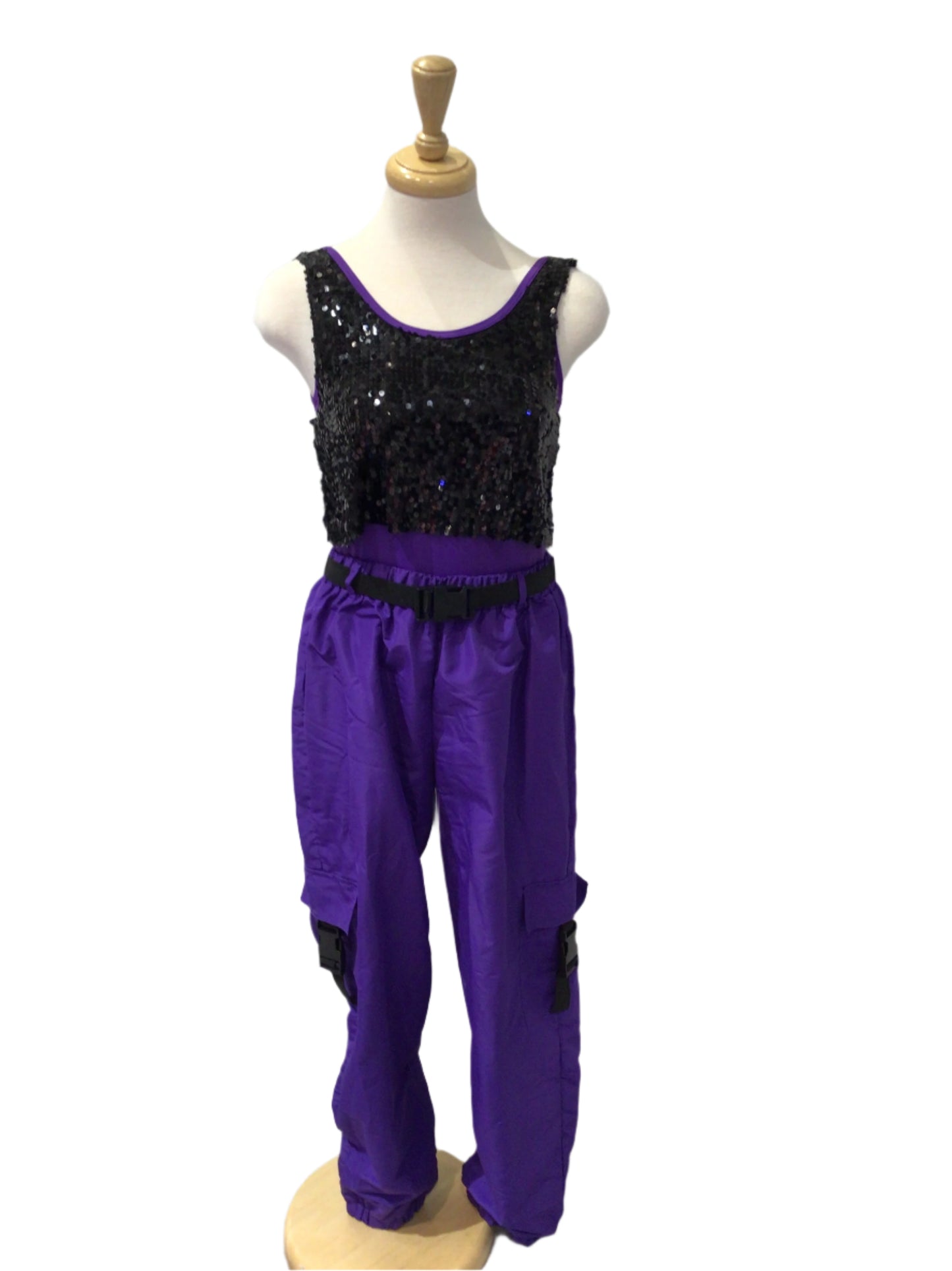 Purple and Black Hip Hop