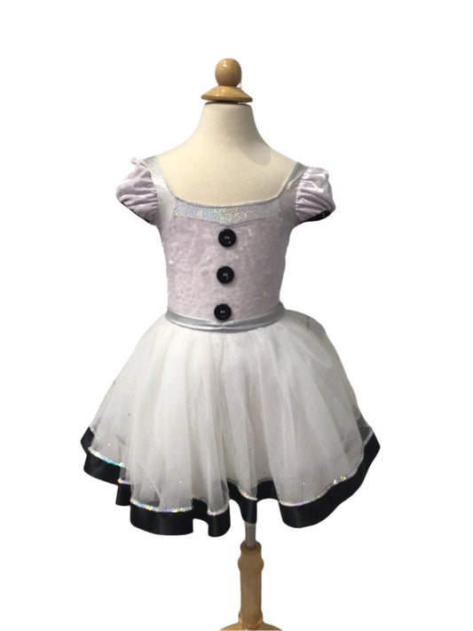 White Velvet Sparkle Tutu