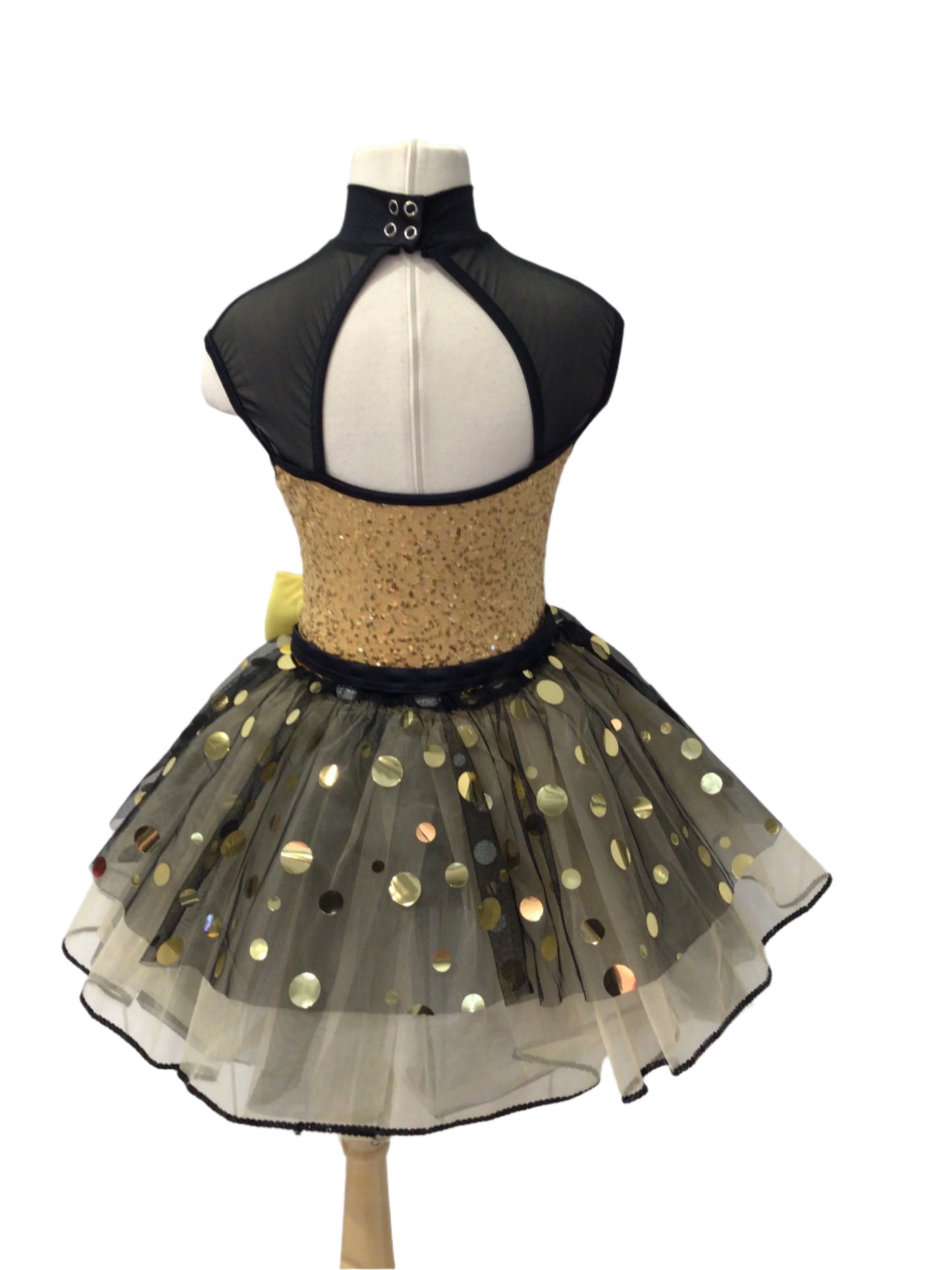 Gold and Black Jazz or Tap Tutu