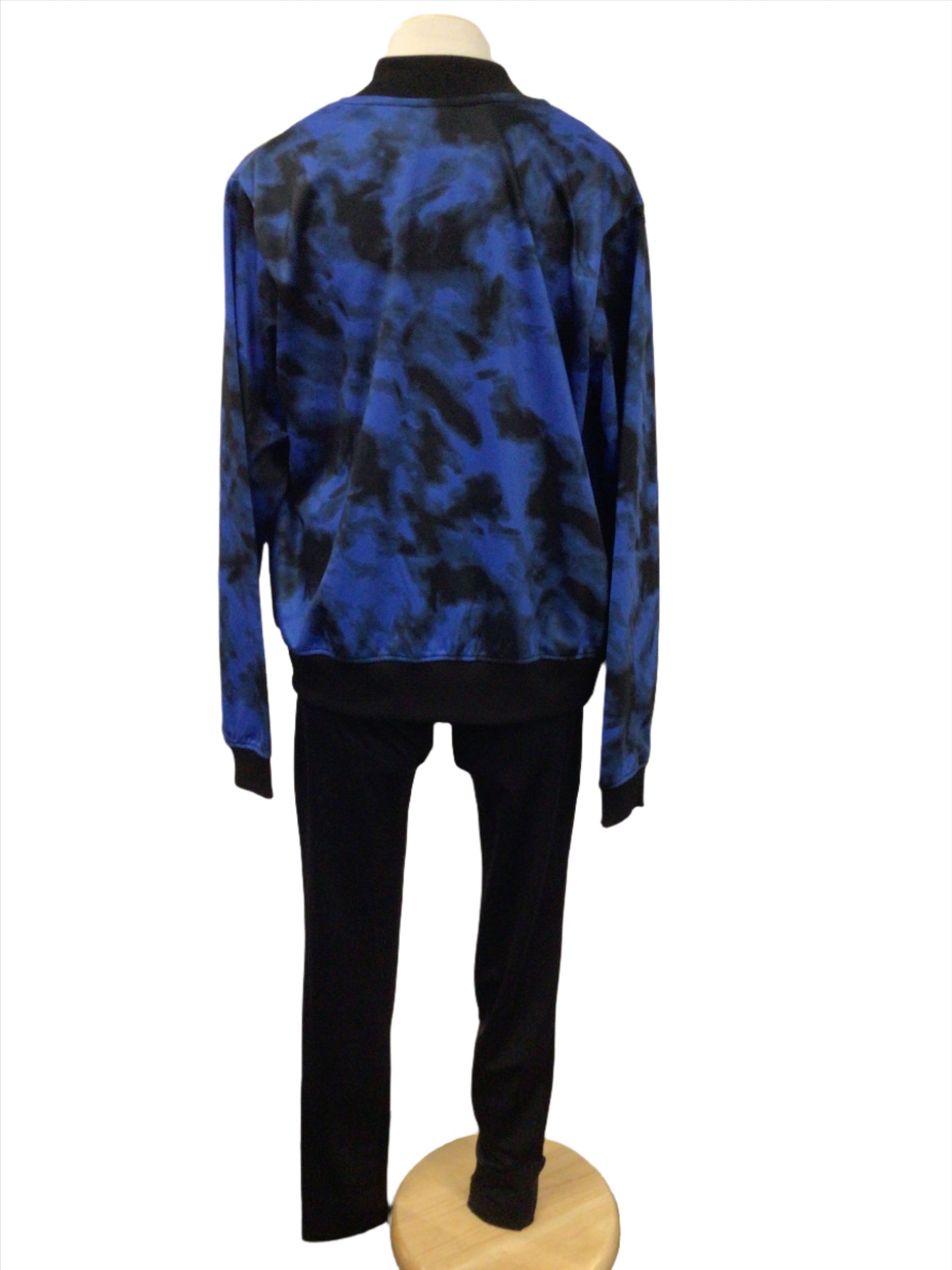 Blue and Black Three Piece Hip Hop