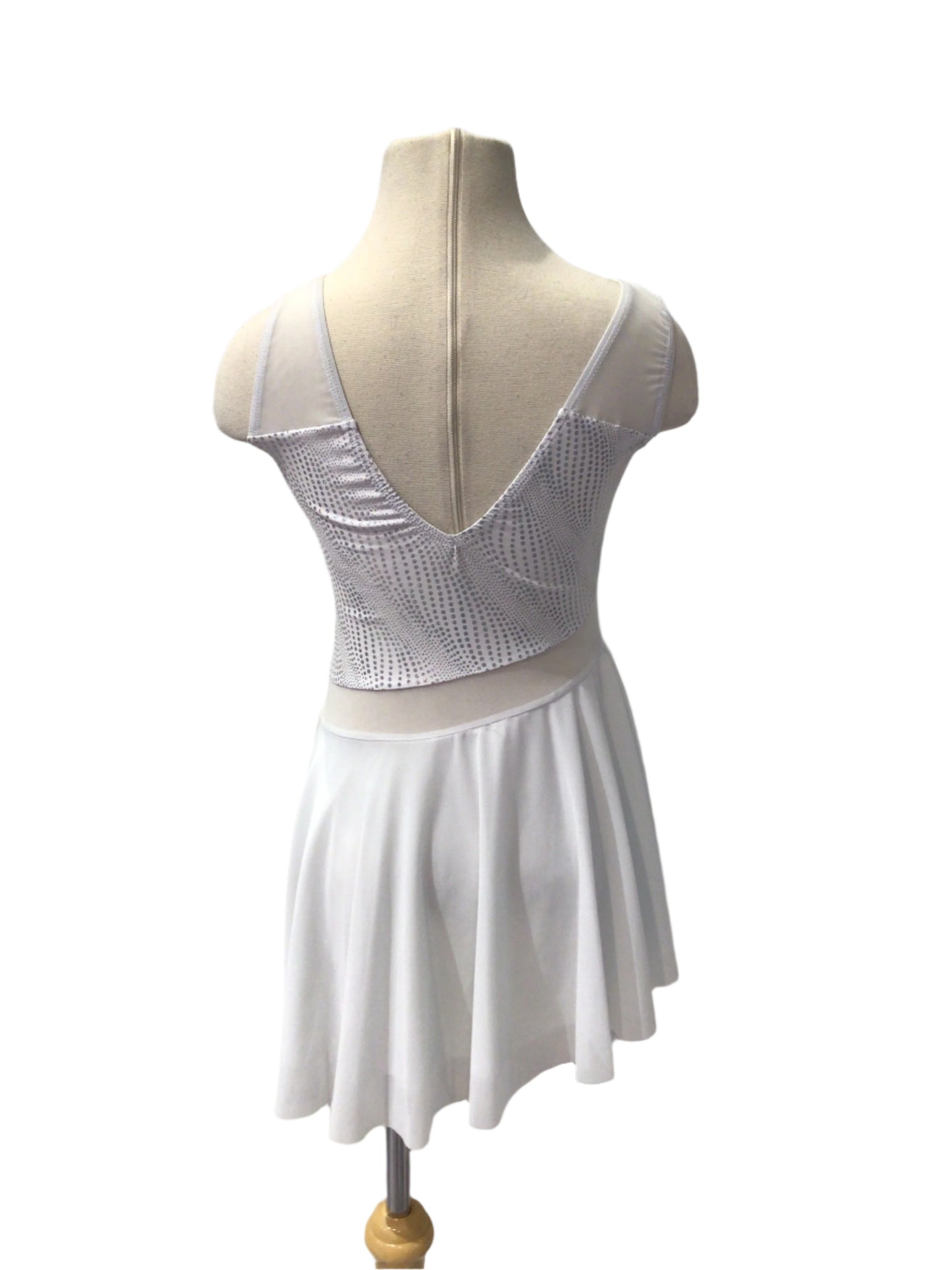 Short White Lyrical Dress